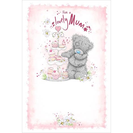 Lovely Mum Cake Stand Me to You Bear Mother's Day Card £2.49